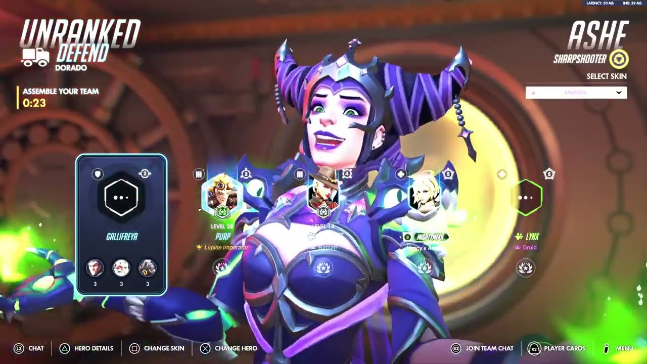 Ashe Intense Gameplay!//Overwatch