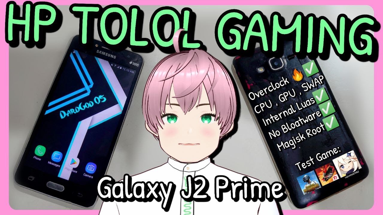 Mencoba Custom Rom GAMING Dardgod di Samsung Galaxy J2 Prime HP TOLOL (SM-G532) [vTuber Indonesia]