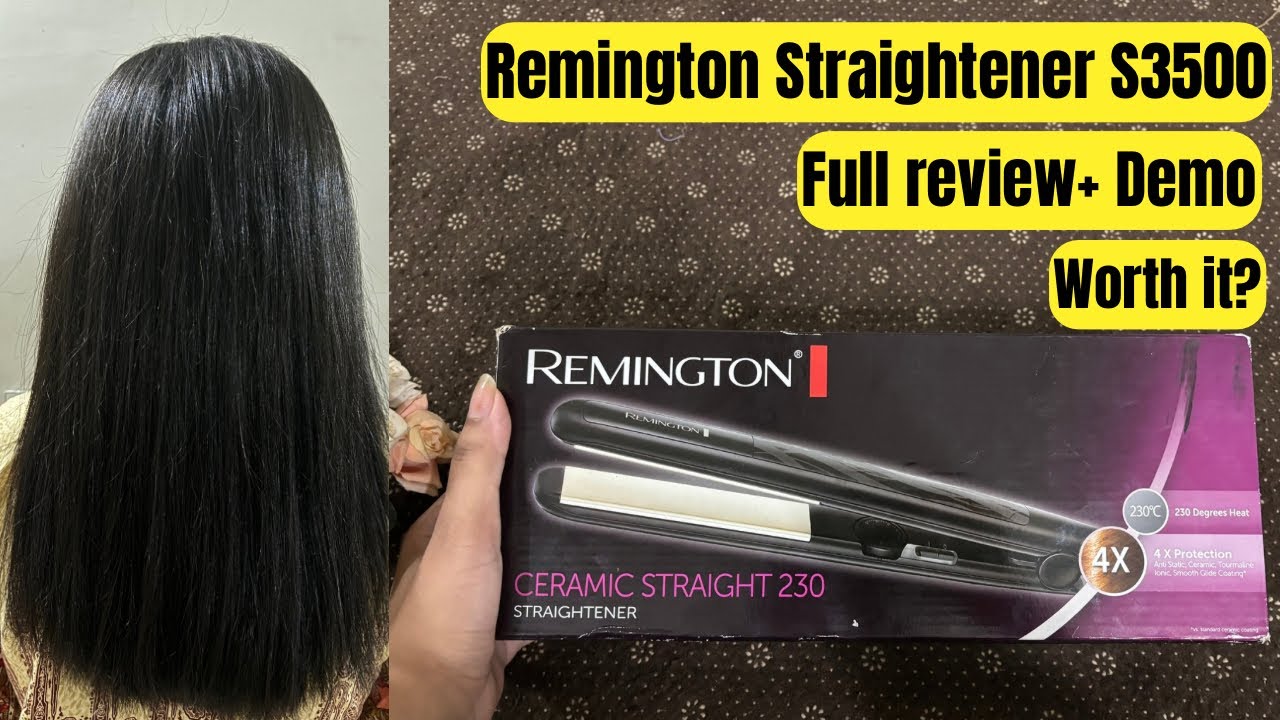 Remington Straightener S3500 | Remington straightener s3500 review | Remington straightener