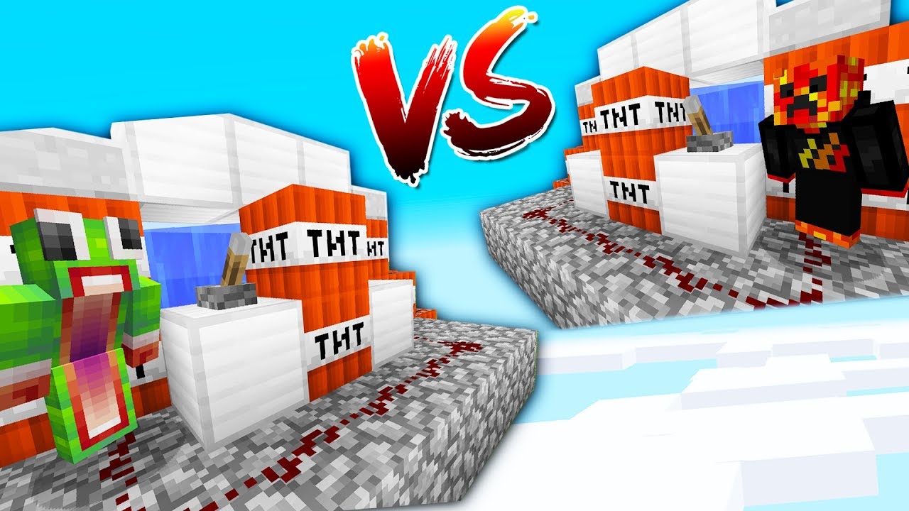 PrestonPlayz vs UnspeakableGaming - 1v1 Minecraft TNT WARS!