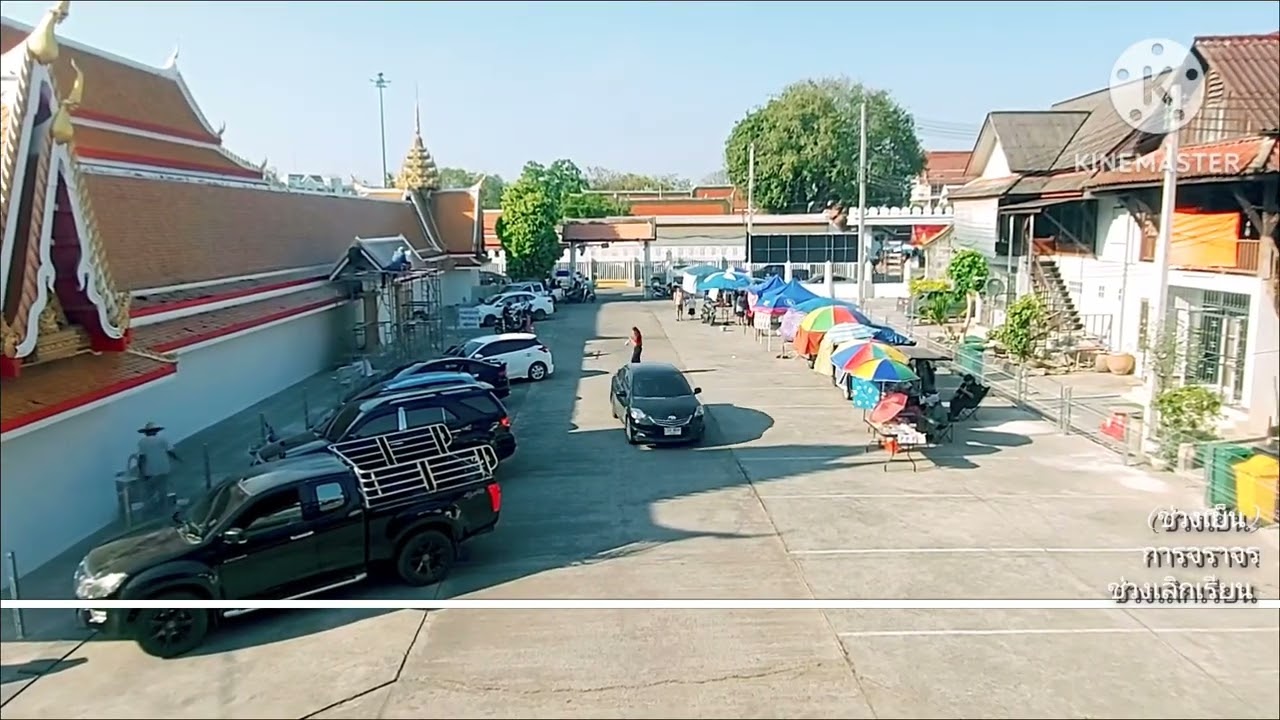 [13/2/69] 16.00 น./ช่วงเลิกเรียน การจราจรในบริเวณวัด