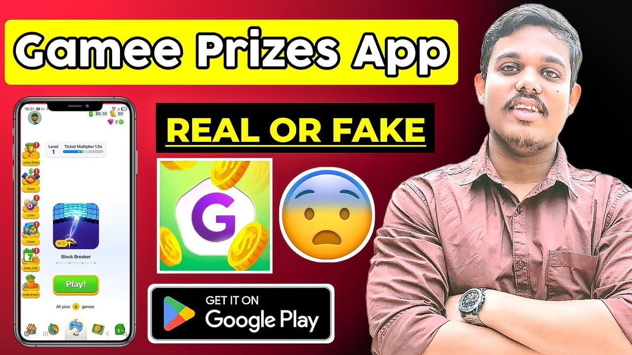 Gamee App | Prizes App Se Paise Kaise Kamaye | Gamee App Real Or Fake 