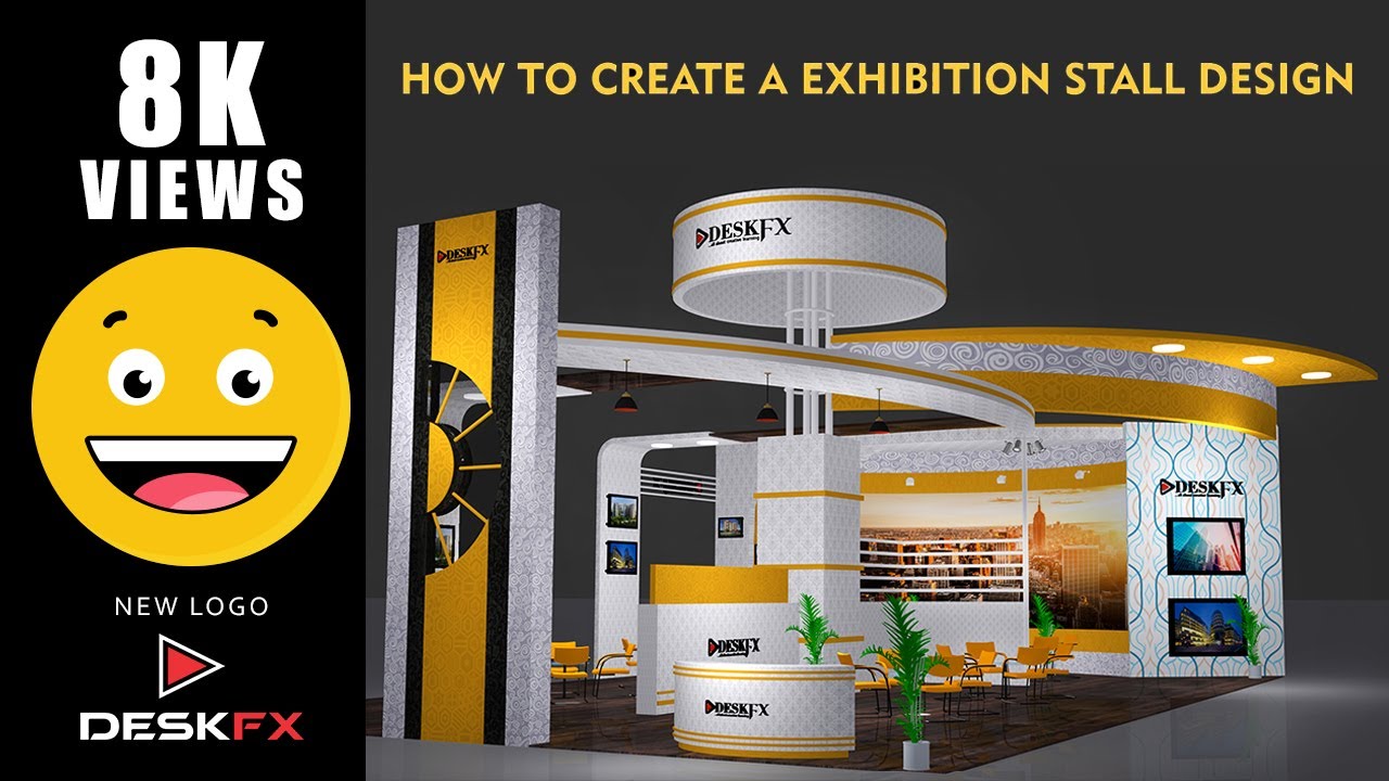 3ds Max Exhibition Stall Tutorial and Texturing in 3DS Max Tutorial SEO /PPC  (Part 1)