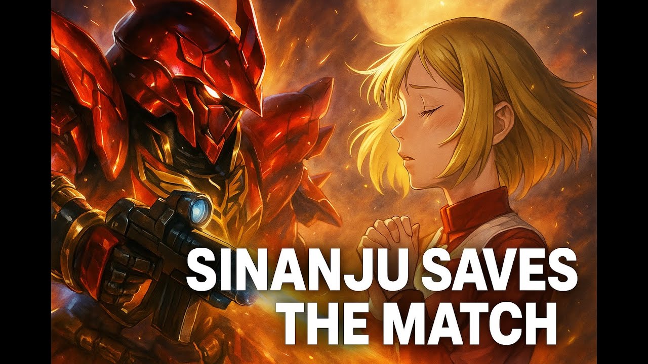 Gundam TCG: Sinanju Saves the Match vs Repair Rush!