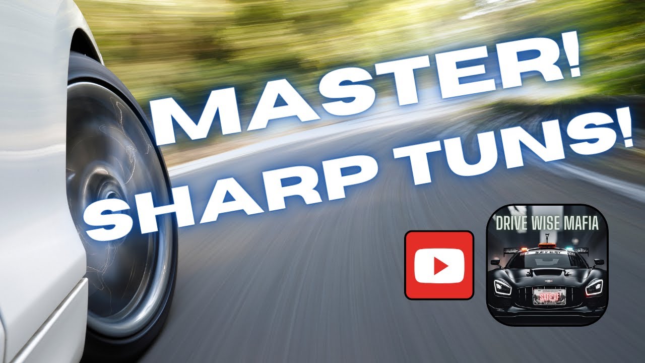 Master Sharp Turns Like a Pro! 🚗💨 | Essential Driving Tips #SharpTurns #DrivingSkills #CarControl