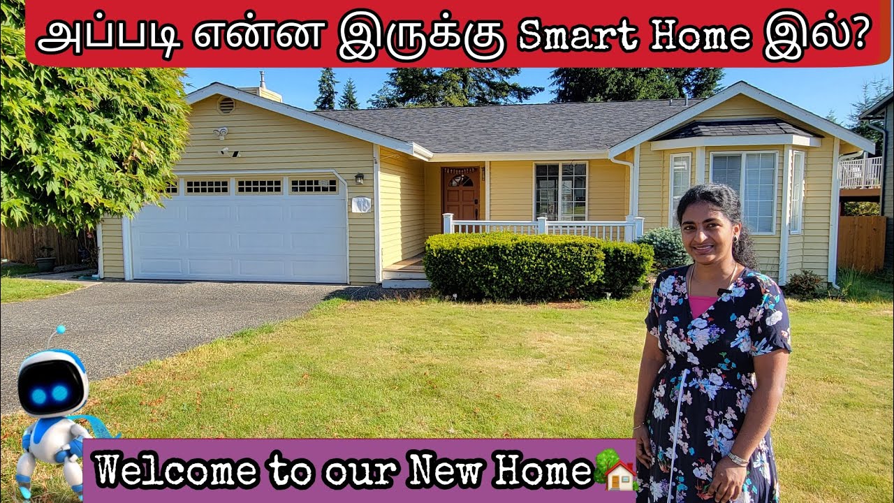 Our Home Tour| Smart Home Tour Tamil |USA Home Tour | Pudhumai Sei