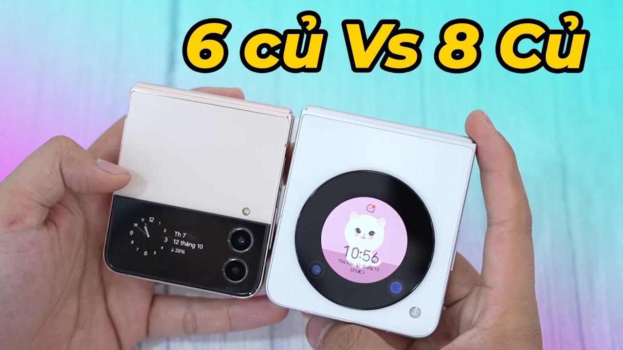 So sánh ZTE Libero Flip Vs Galaxy Z Flip 4: Máy gập 6 triệu hàng Nhật ăn đứt máy HÀN?