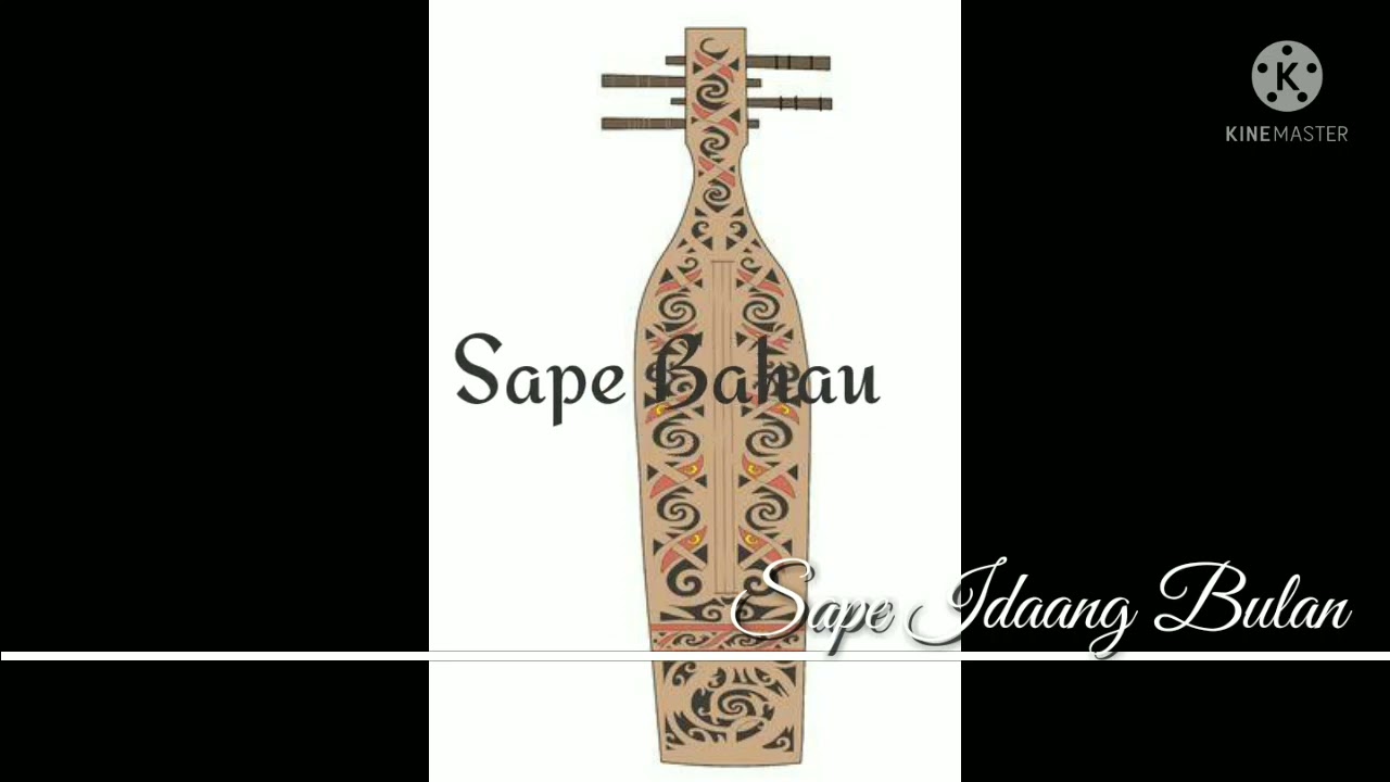 sape idaang bulan ( bahau etnik )