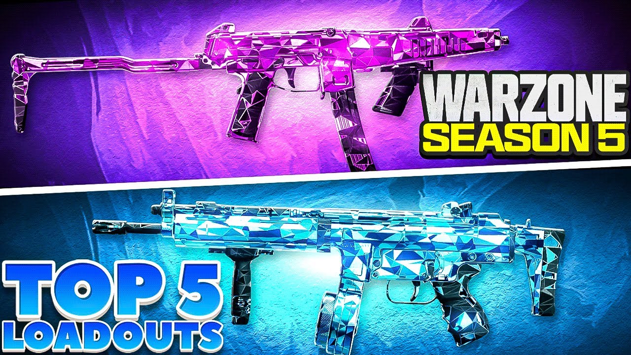 TOP 5 *META* SMG LOADOUTS in SEASON 5! 👑 (Warzone Best Class Setups) - BO6