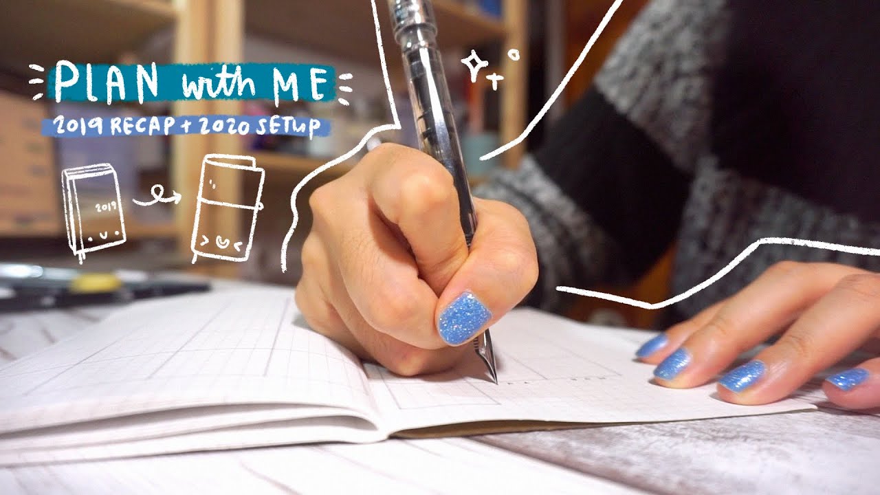Setting up my 2020 Bullet Journal in a Traveler's Notebook! • Cissy's Art Café