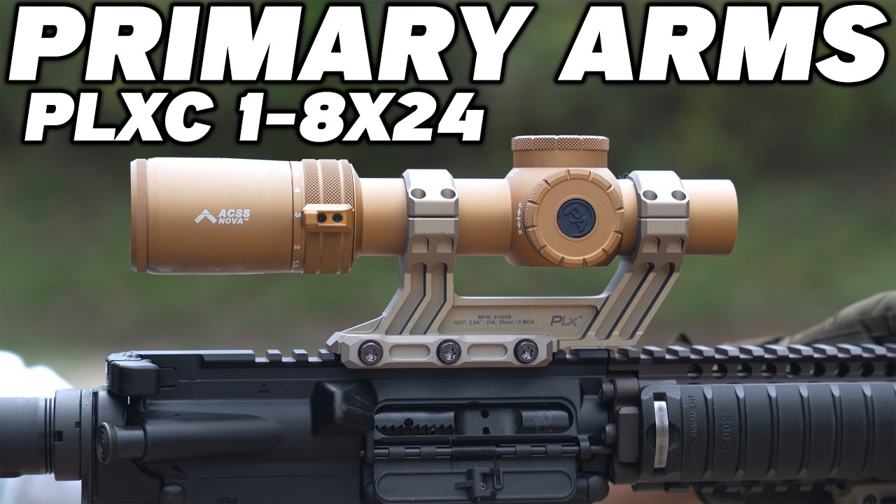 Primary Arms PLx Compact 1-8x24 изменит вашу стрельбу навсегда!