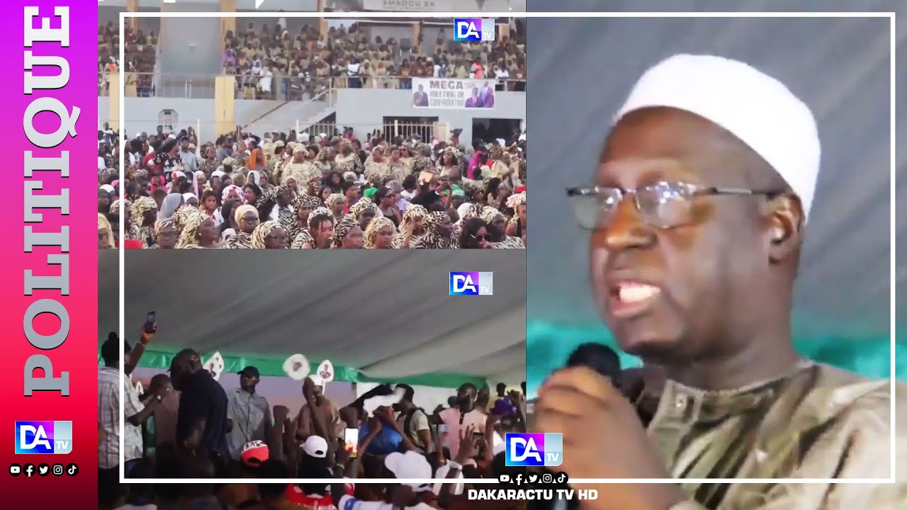 Méga-meeting Mbao : “notre candidat Amadou Ba sera le successeur du président Macky Sall au soir du