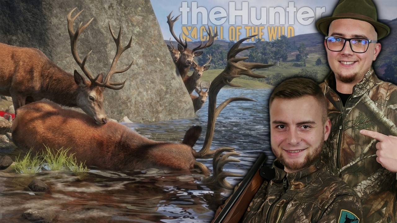 JEZIORO ZE SPAWNEM ZWIERZYNY! 😮 30x Sztuk Jelenia Szlachetnego 🦌 Hunter: Call of the Wild #17 🐶 MST
