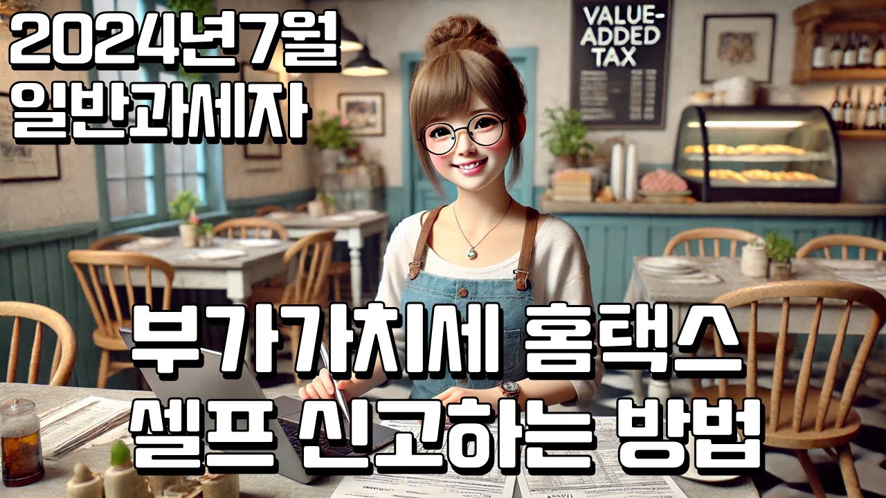 부가31  홈택스 부가세신고하기 셀프신고 일반과세자
