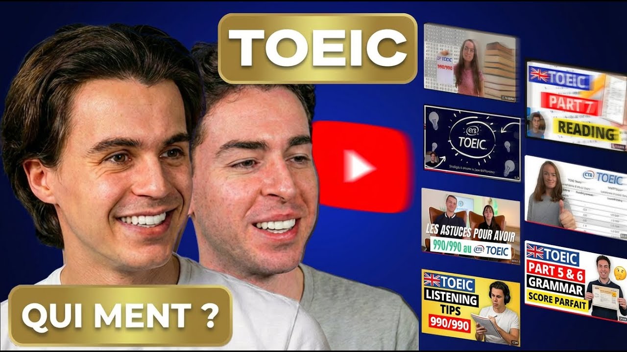TOEIC : que faut-il ne pas apprendre ? On réagit aux conseils sur YouTube.