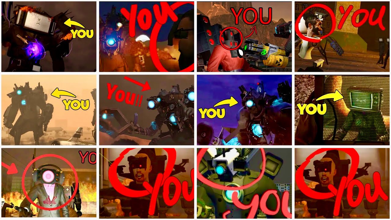 All NEW POV Of Skibidi Toilets Episode 1 - 74