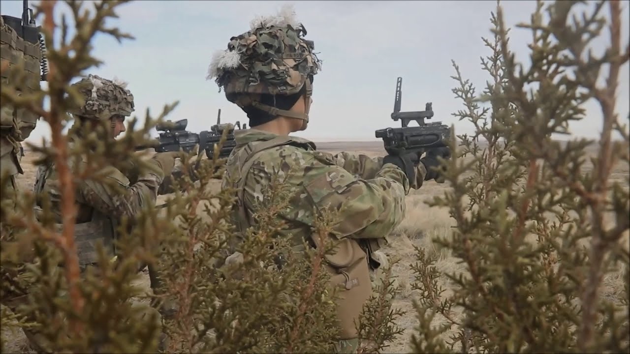 U.S. Army Infantry Live-Fire Exercise