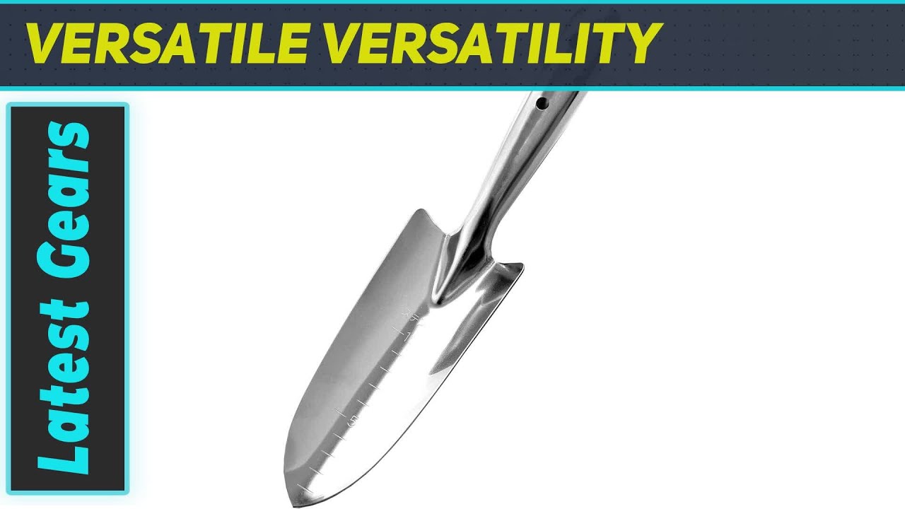 Bend Proof Garden Trowel Heavy Duty All Metal Japanese Stainless Steel The Best Tool for Any