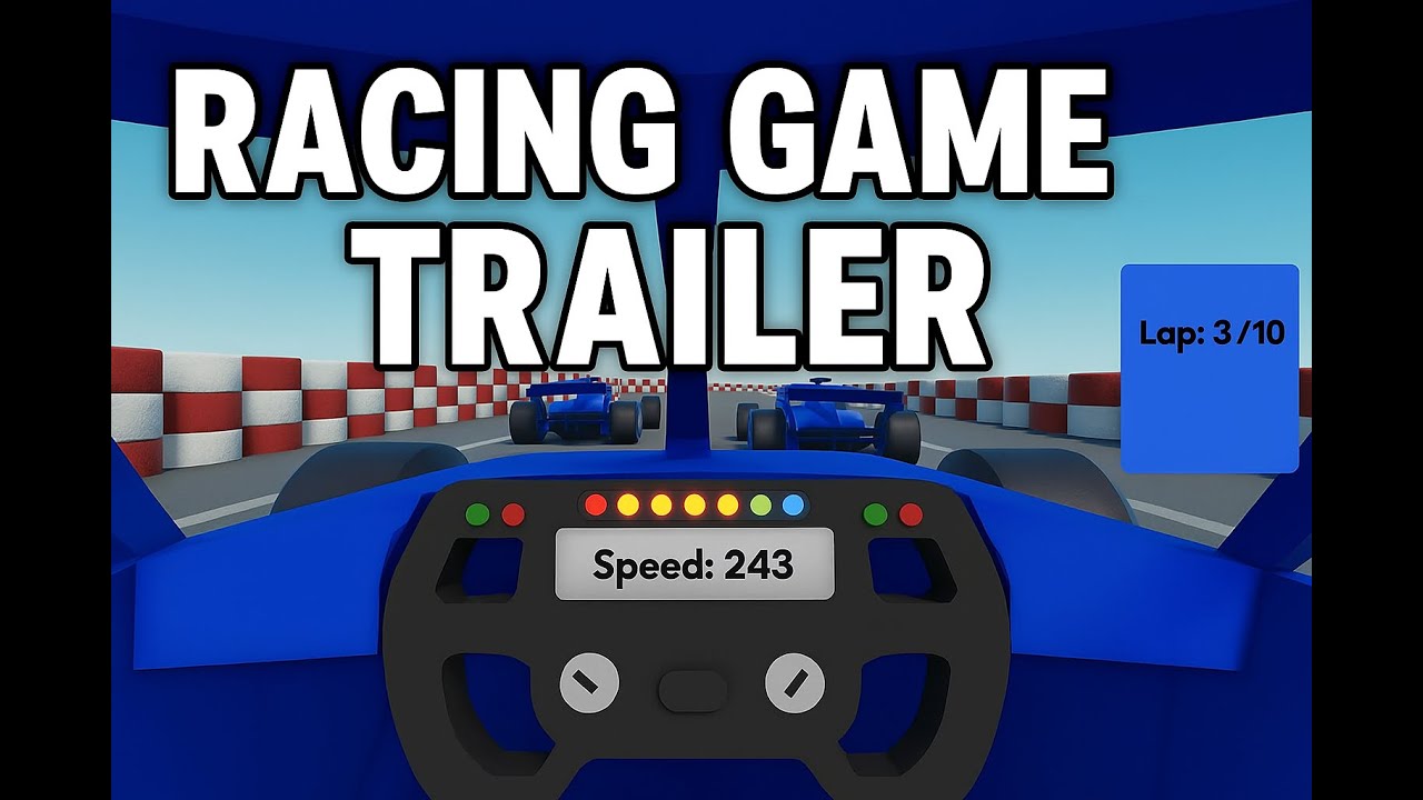 Bluestrike GP racing trailer🏎️