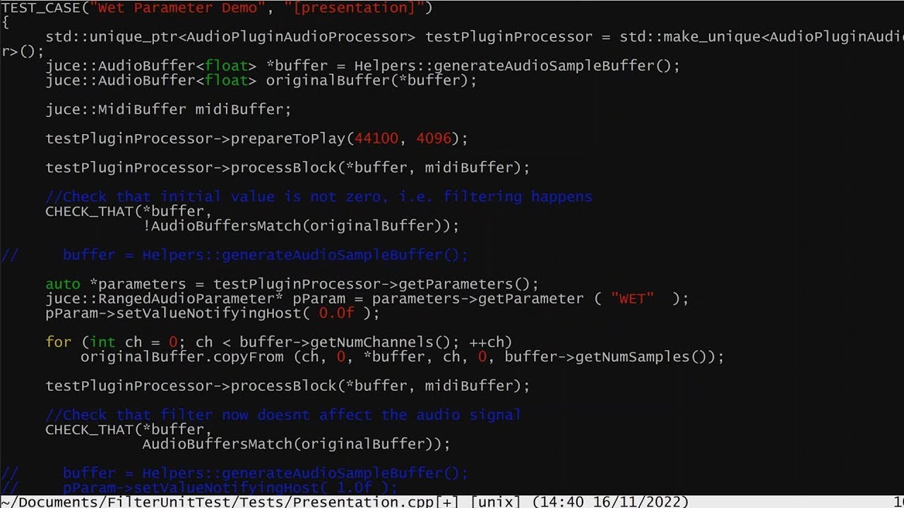 Unit Testing the Audio Processors - Esa J&auml;&auml;skel&auml; - ADC22