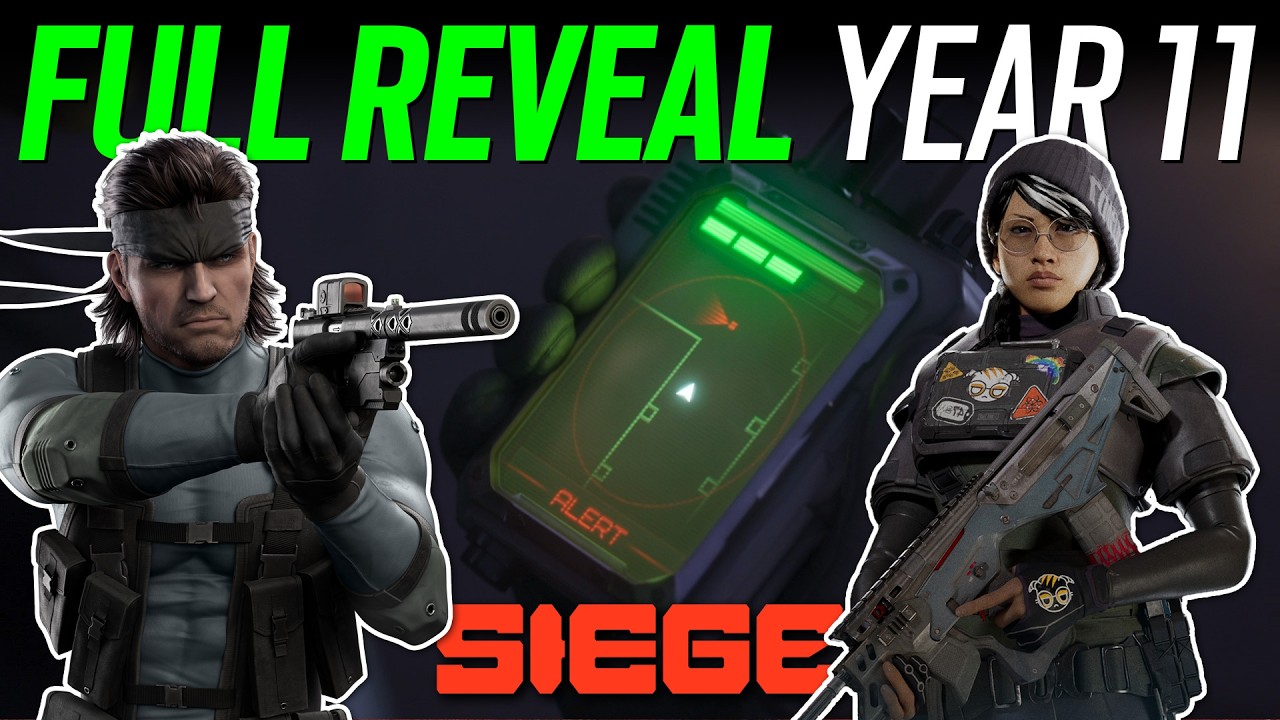 Full Reveal Operation Silent Hunt & Year 11 Roadmap - Rainbow Six Siege