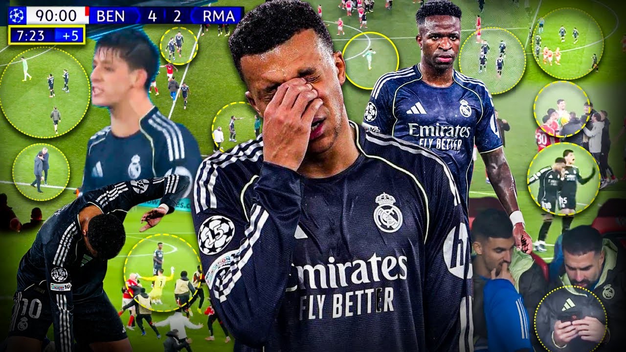 Lo que NO SE VIO de la VERGÜENZA del Real Madrid vs Benfica