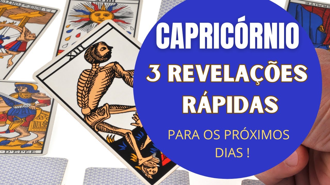 CAPRICÓRNIO♑| 3 REVELAÇÕES (RÁPIDAS) PARA OS PRÓXIMOS DIAS! (HORÓSCOPO DO FDS).