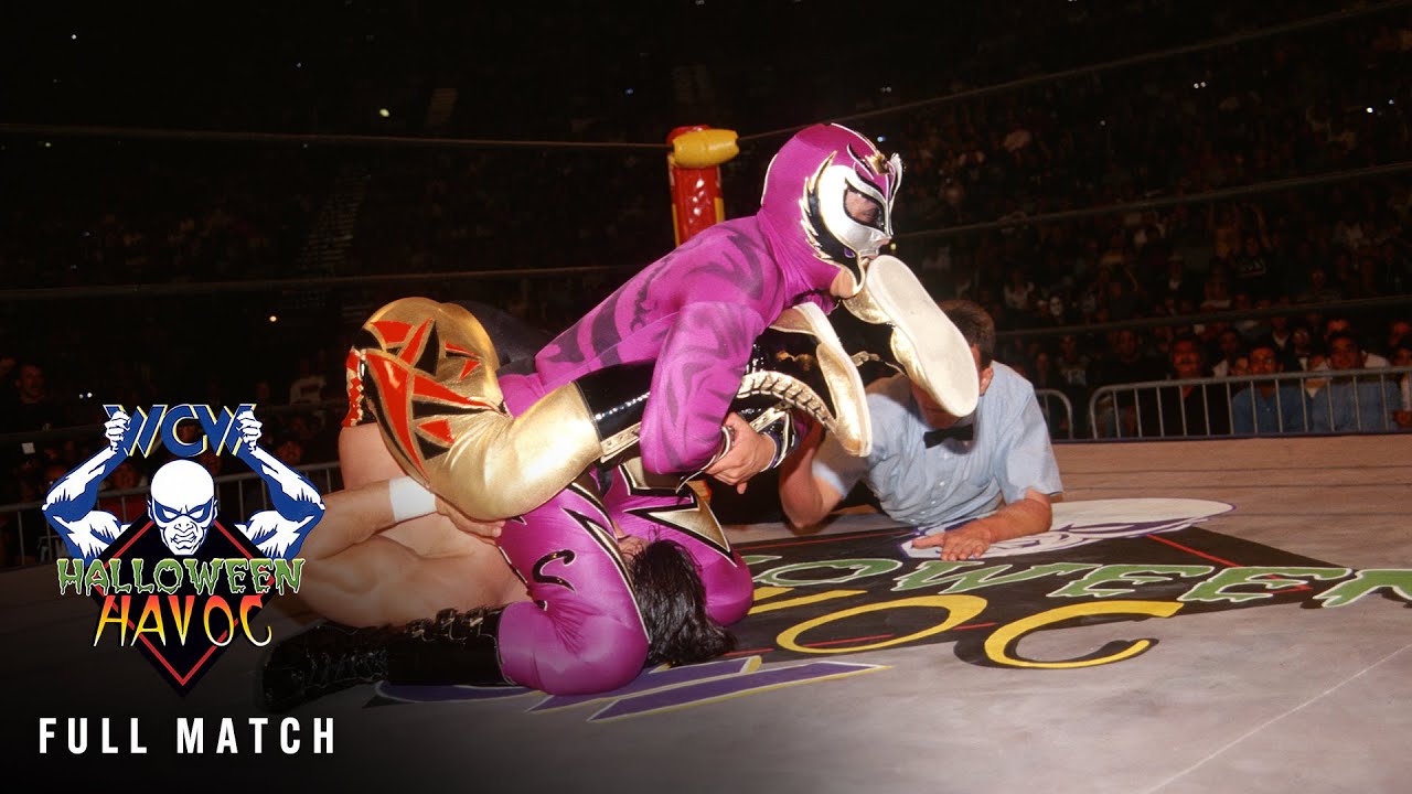 FULL MATCH: Eddie Guerrero vs. Rey Mysterio – Title vs. Mask Match: WCW Halloween Havoc 1997