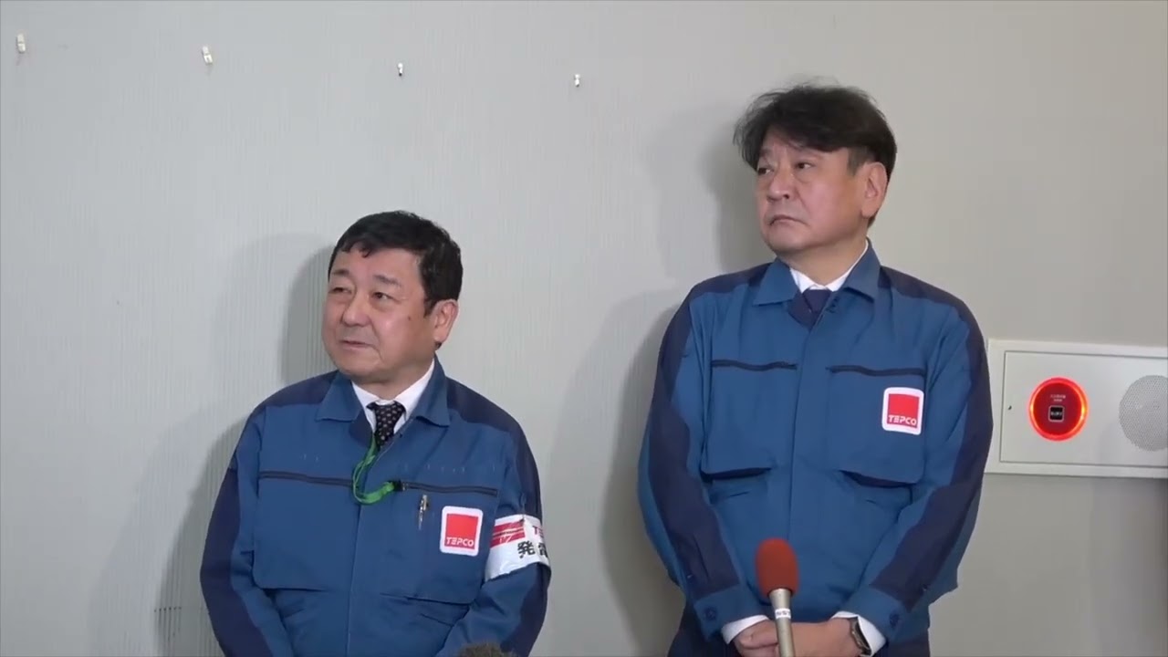 2026/03/16（月）第7回改善措置評価委員会 小早川社長・稲垣柏崎刈羽原子力発電所長取材の様子