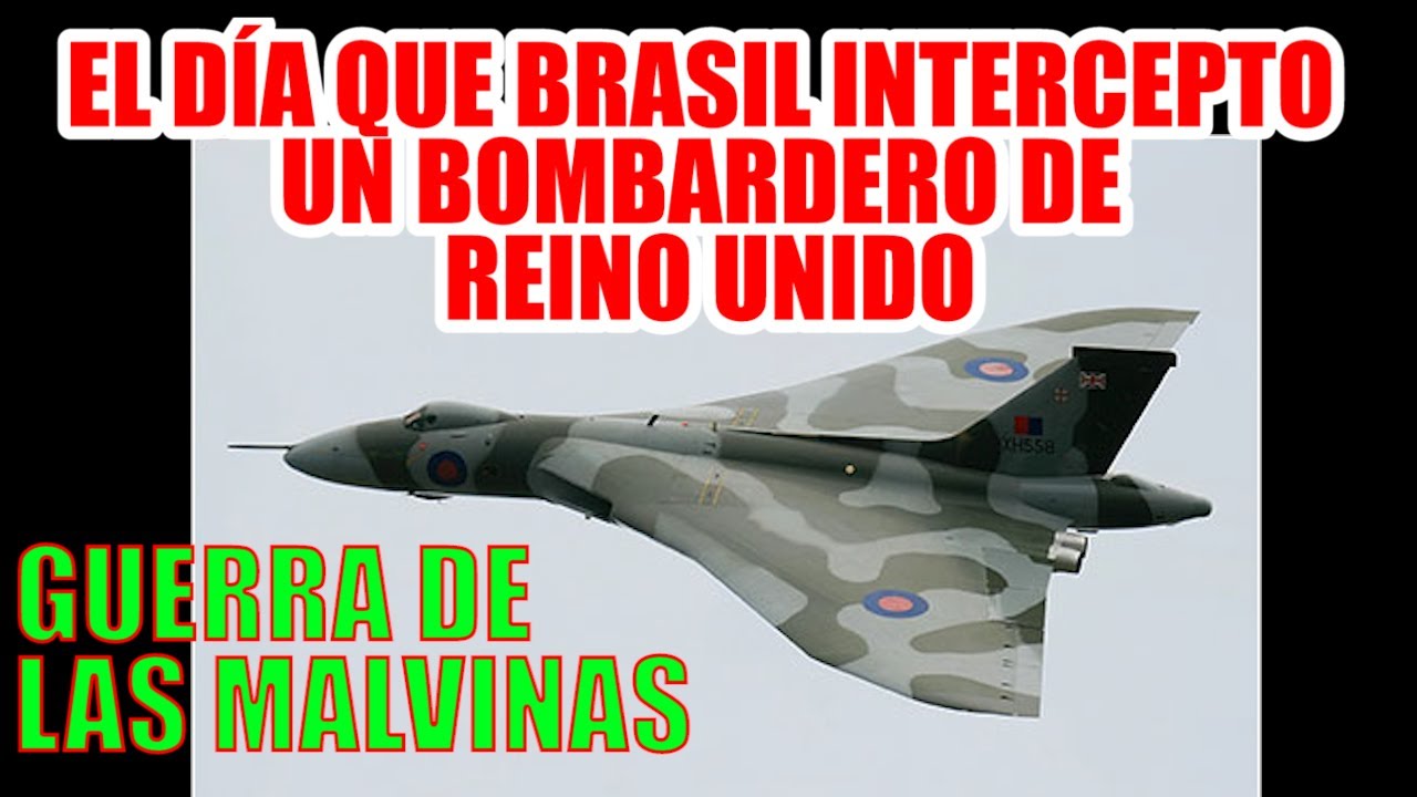 El día que los f-5 de Brasil interceptaron un bombardero nuclear Británico