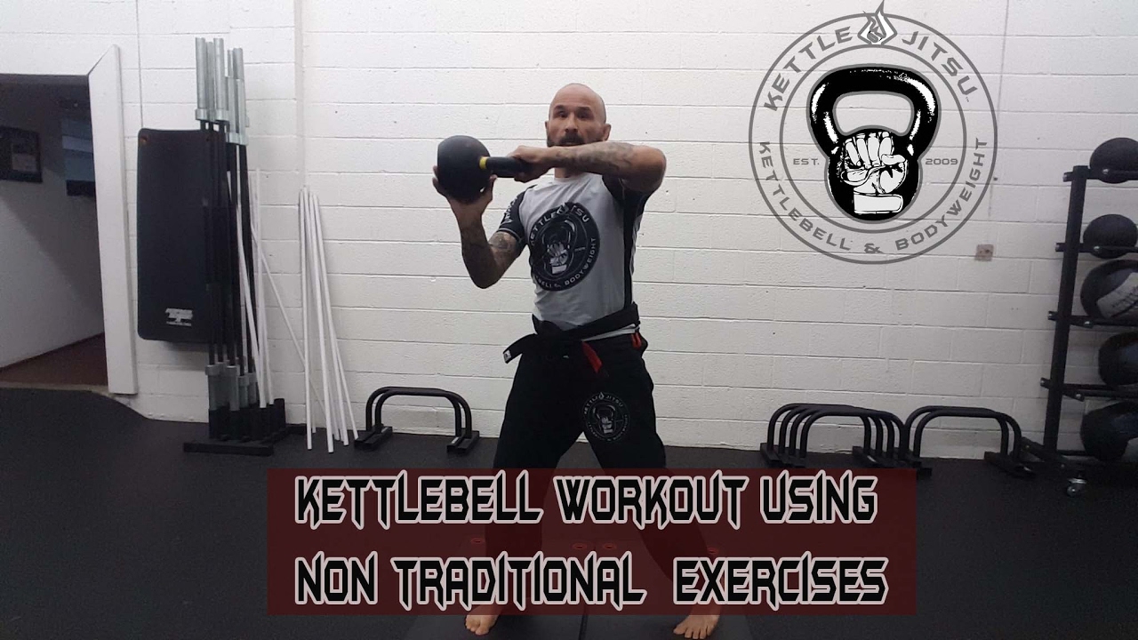 Kettlebell Workout for MMA/BJJ/Fitness using Sports Specific Exercises