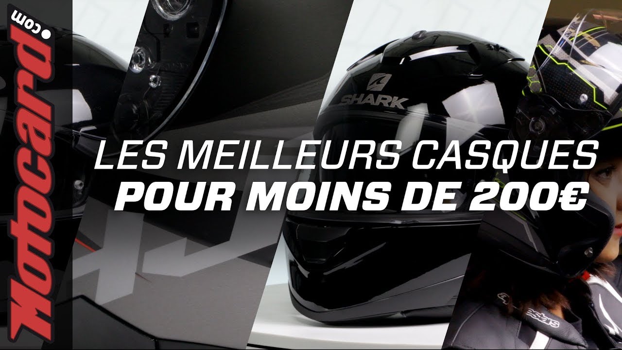 TOP 5 Meilleurs Casques Moto à moins de 200€ 🤑