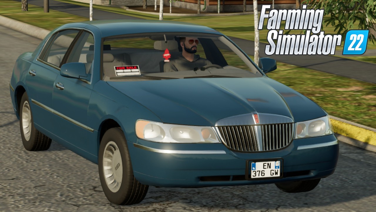 FS22 - 2002 Lincoln Town Car 4.6L V8 - NEW Car mod for Farming Simulator 2022 Roleplay