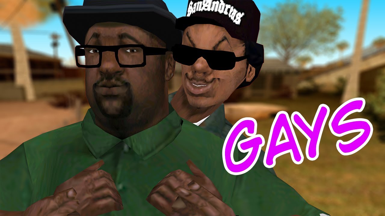 SMOKE Y RYDER SE VUELVEN NOVIOS - Gta San Andreas Loquendo