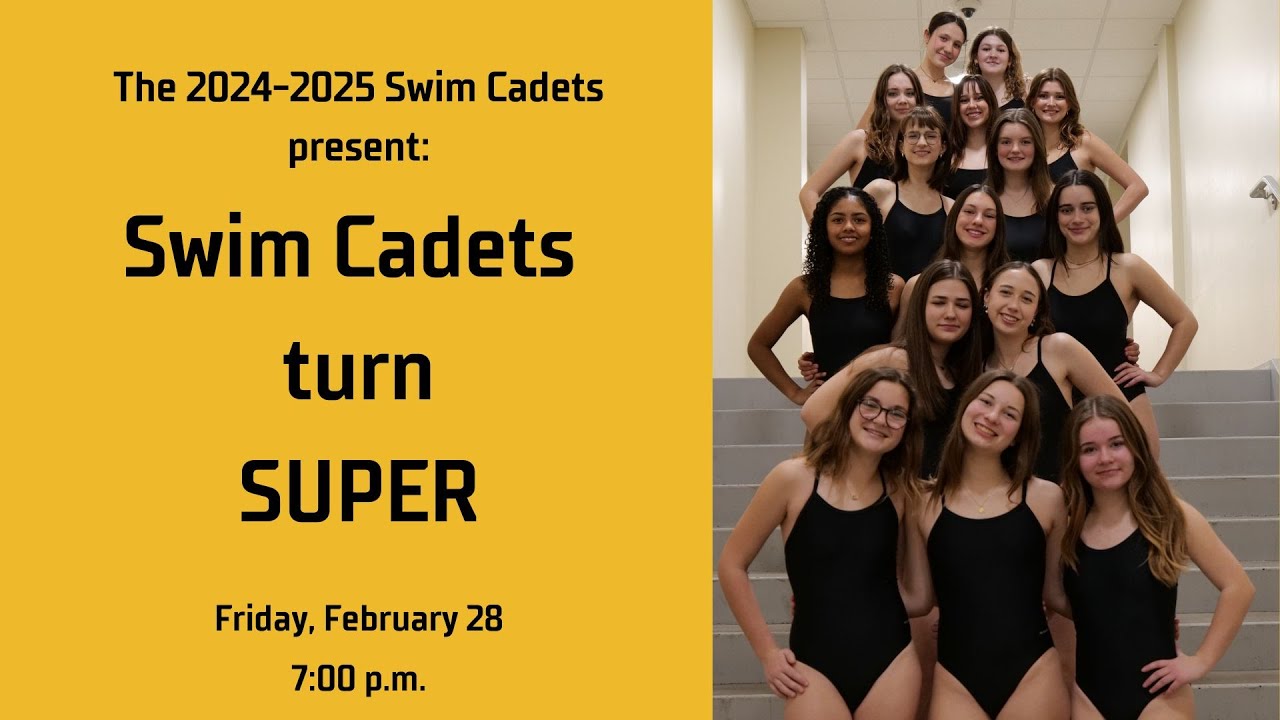2025 Cleveland Heights High Swim Cadets Show – February 28 at 7 PM