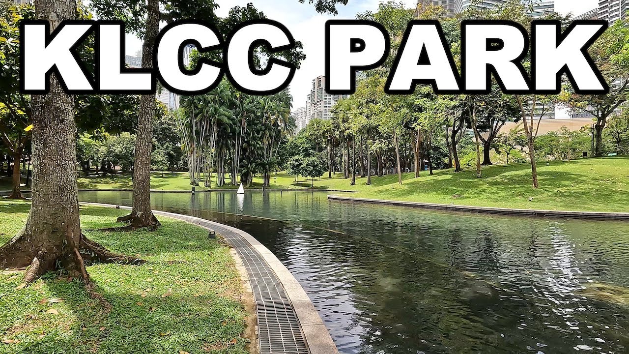 Walking around KLCC Park & Petronas Towers Kuala Lumpur | Malaysia Walk