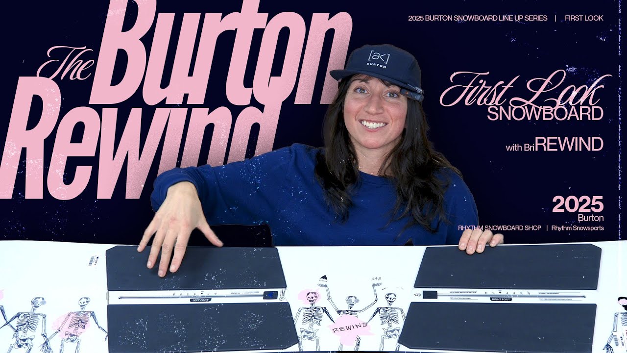 2025 Burton Rewind - Camber Snowboard (All Mountain)