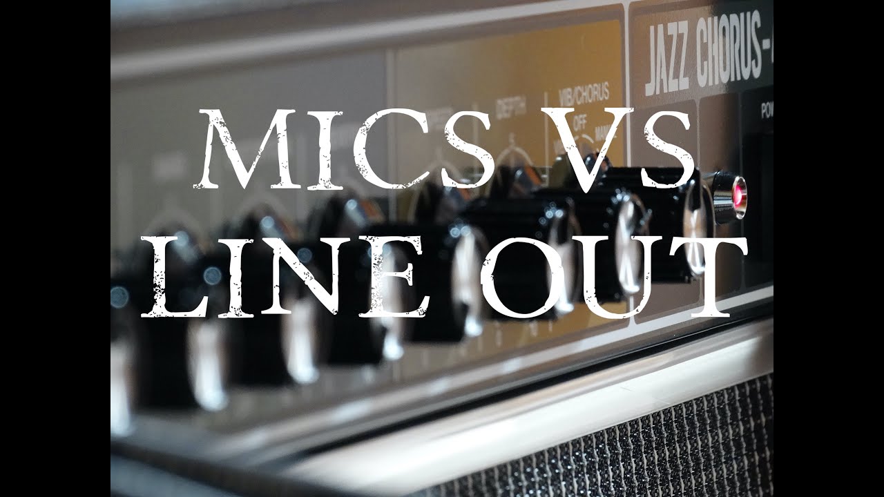 Roland Jazz Chorus 40: Mics and Line Out Comparison