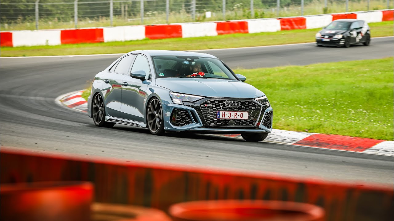 RS3 8y @ Nurburgring  tire testing continental sportcontact 7