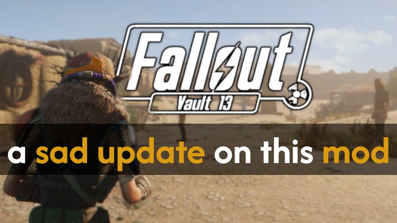 Bad News About The Fallout 1 Remake Mod