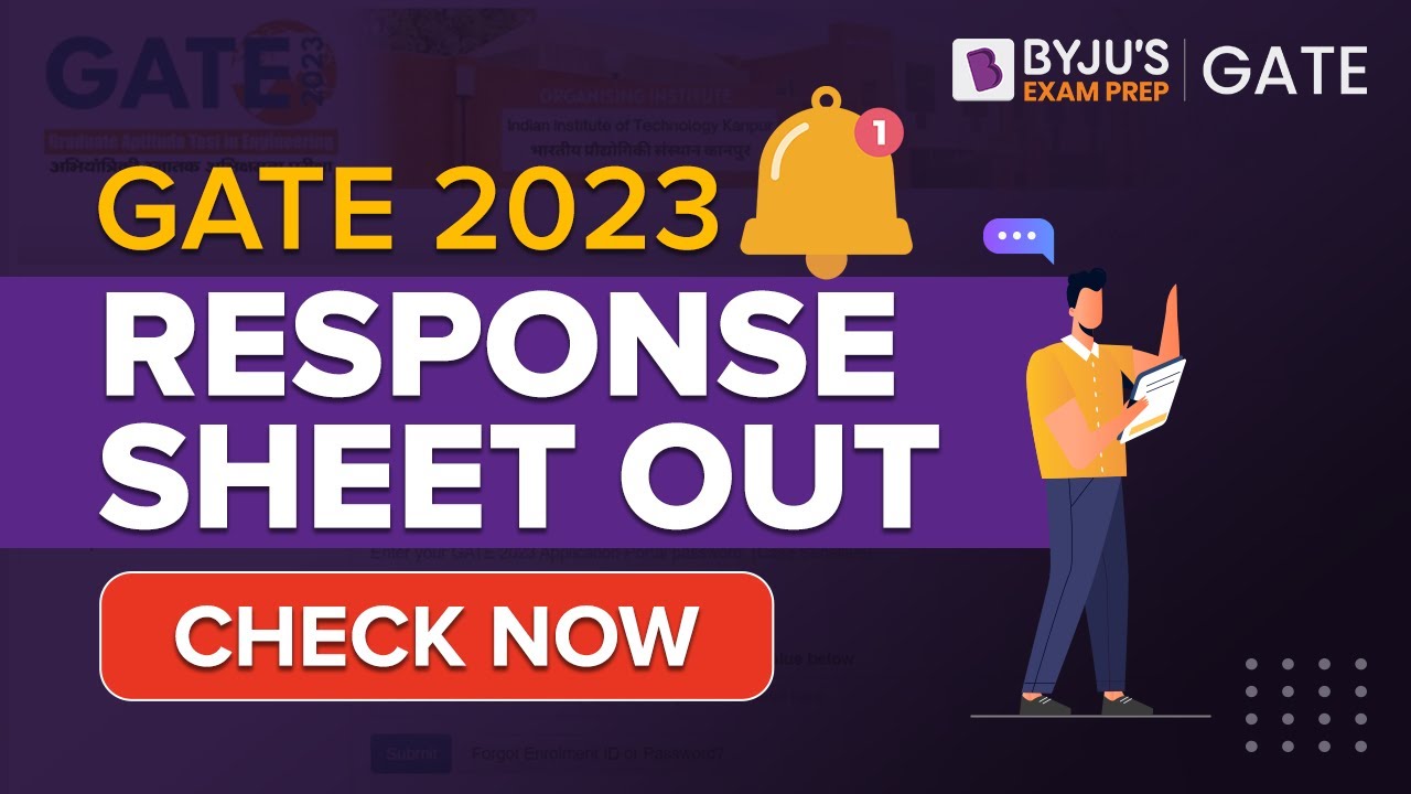 GATE Response Sheet 2023 | GATE 2023 Response Sheet OUT🔥| Check Your GATE Score!! | BYJU'S GATE