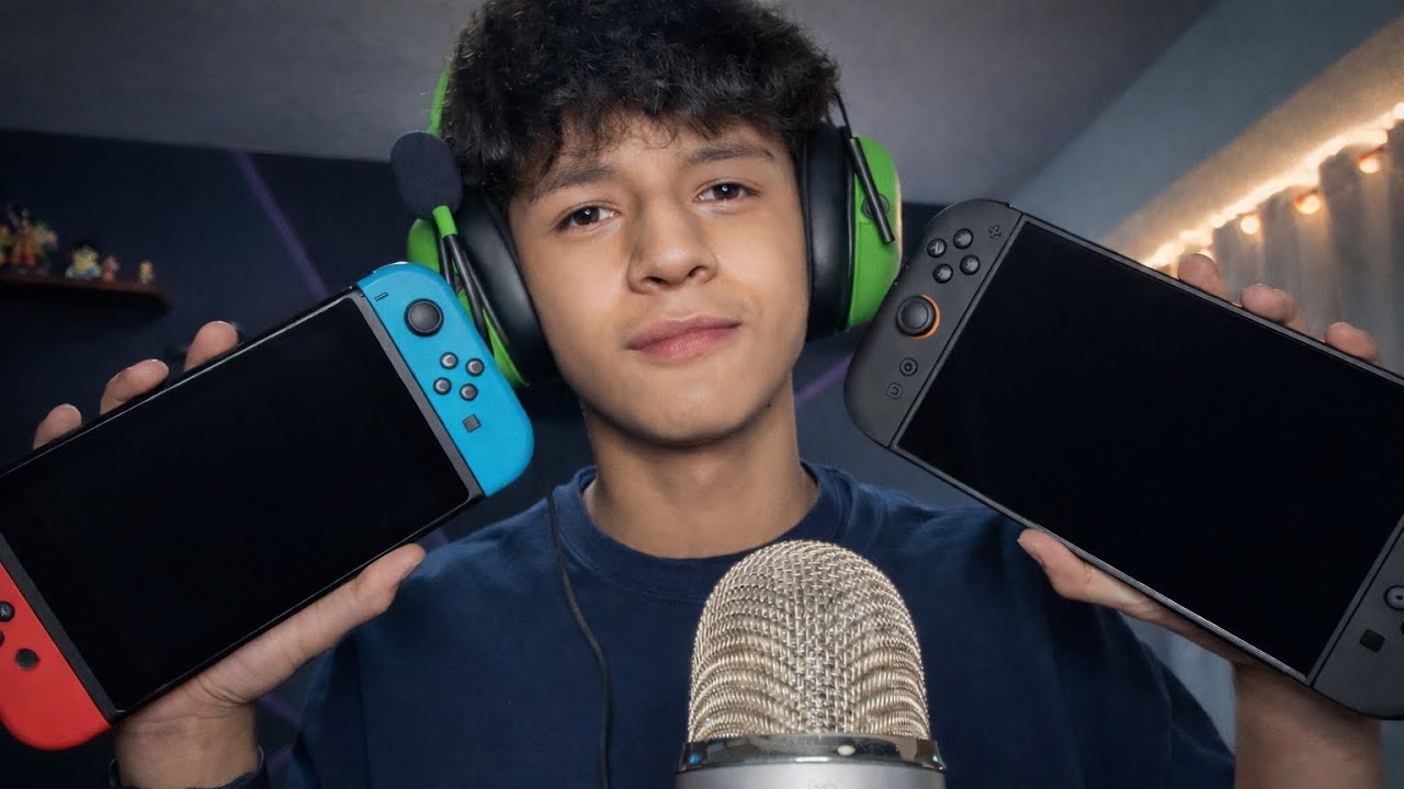 ASMR Probando Objetos Random 🤫 (Switch, Micrófono, Sonidos Relajantes)