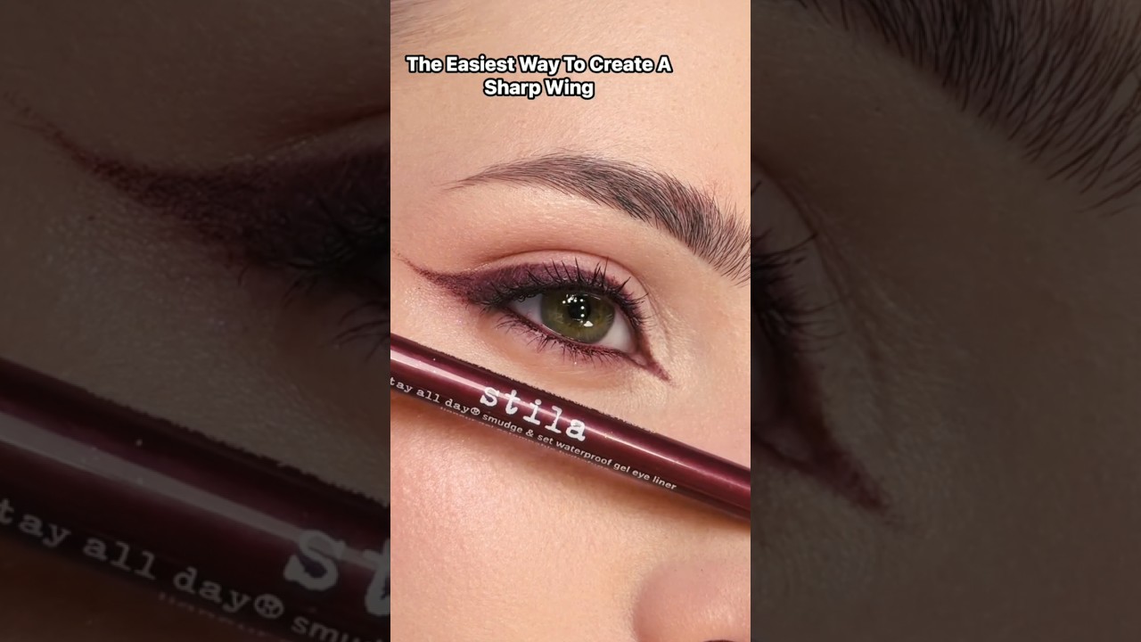 beautiful trending wing eyeliner tutorial 👁️ for 