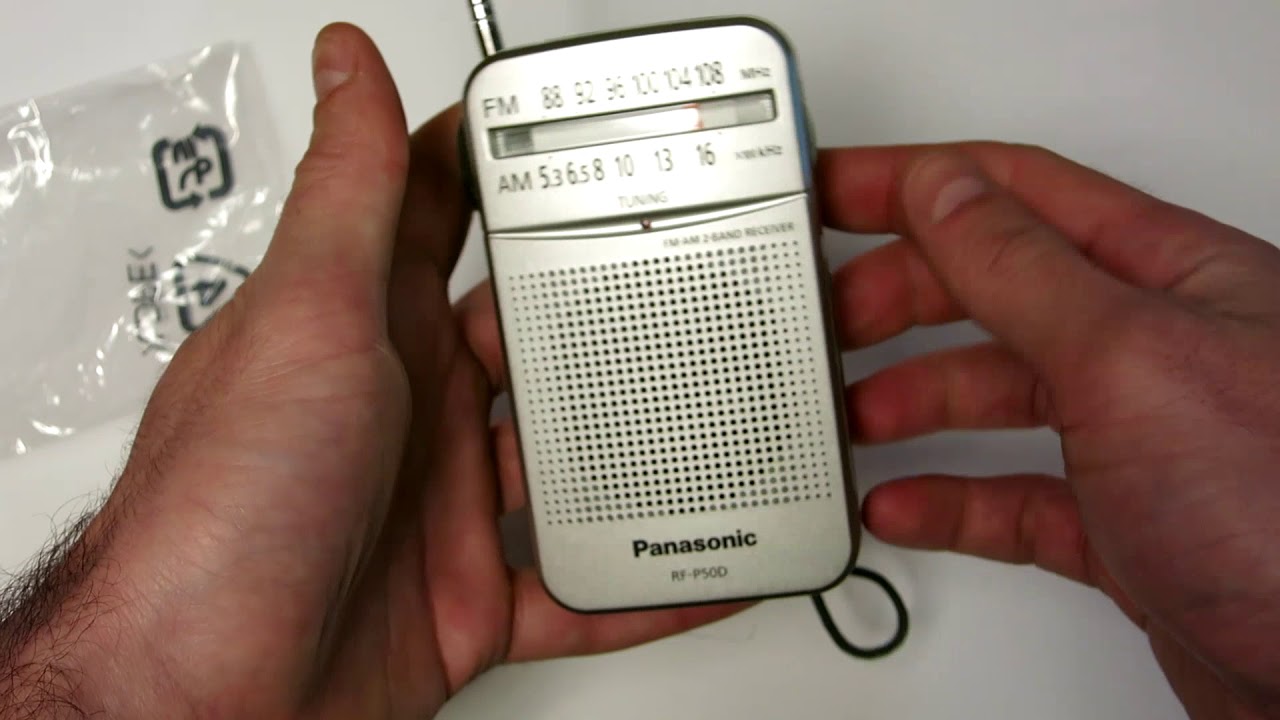 Розпаковка радіоприймача Panasonic RF-P50DEG-S із Rozetka.com.ua