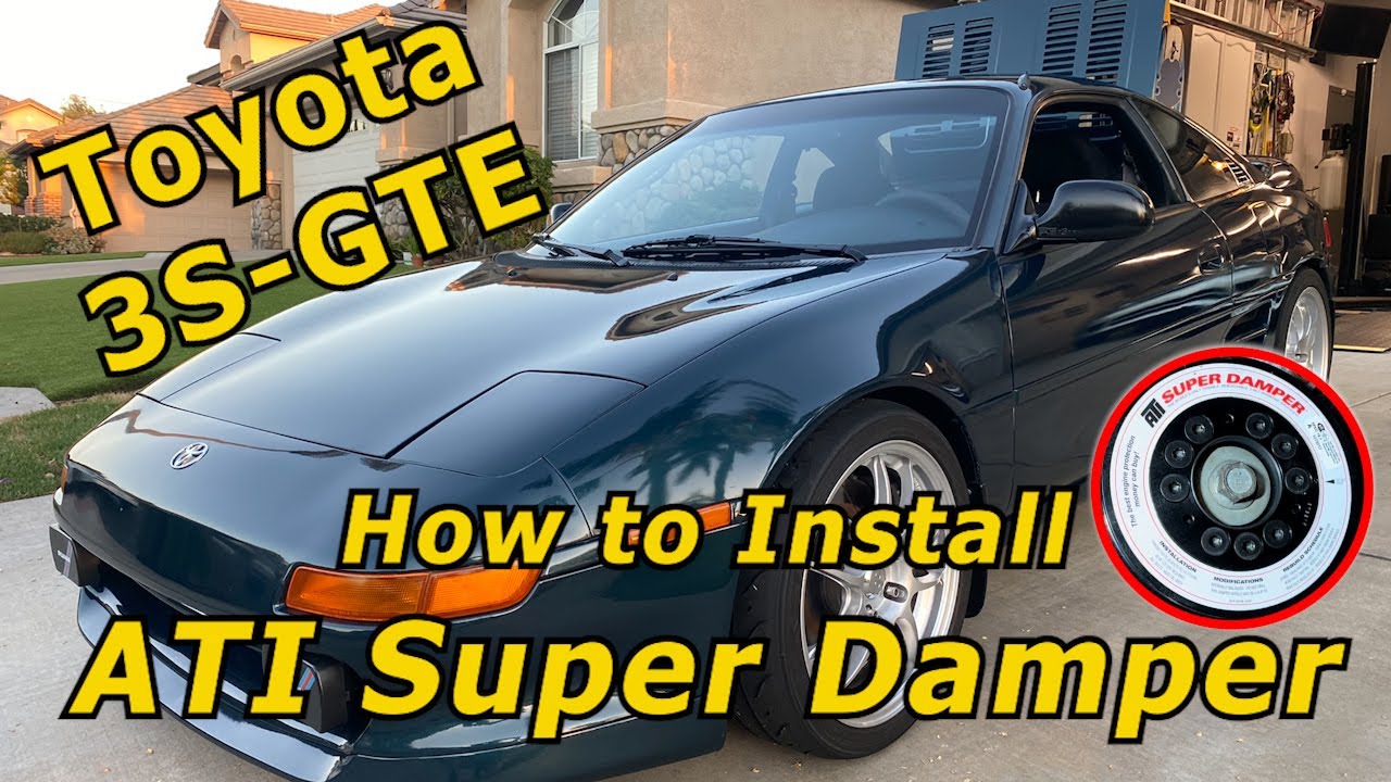 How to Install an ATI Super Damper on a Toyota MR2 3S-GTE