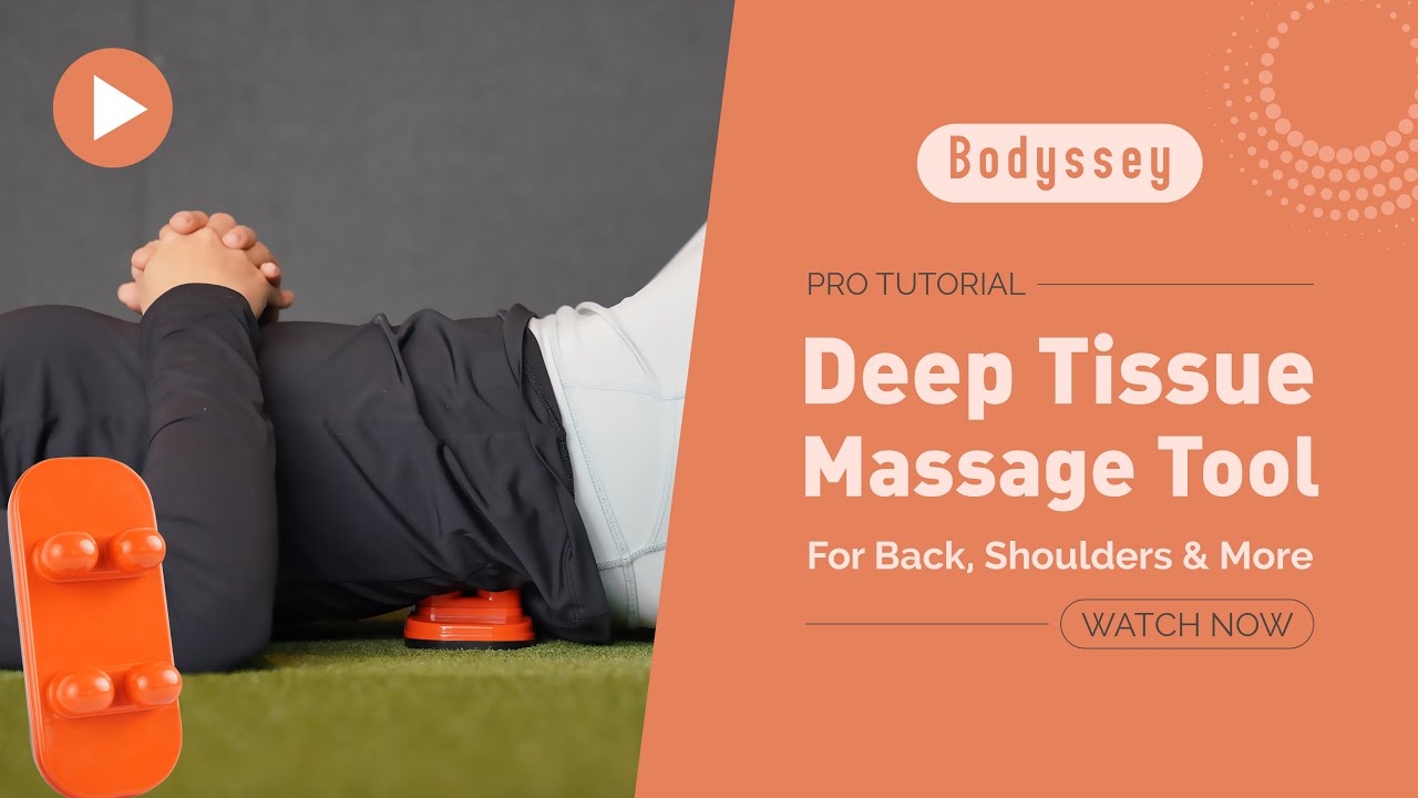 Bodyssey Deep Tissue Massage Tool: Quick Tutorial for Back & Muscle Relief