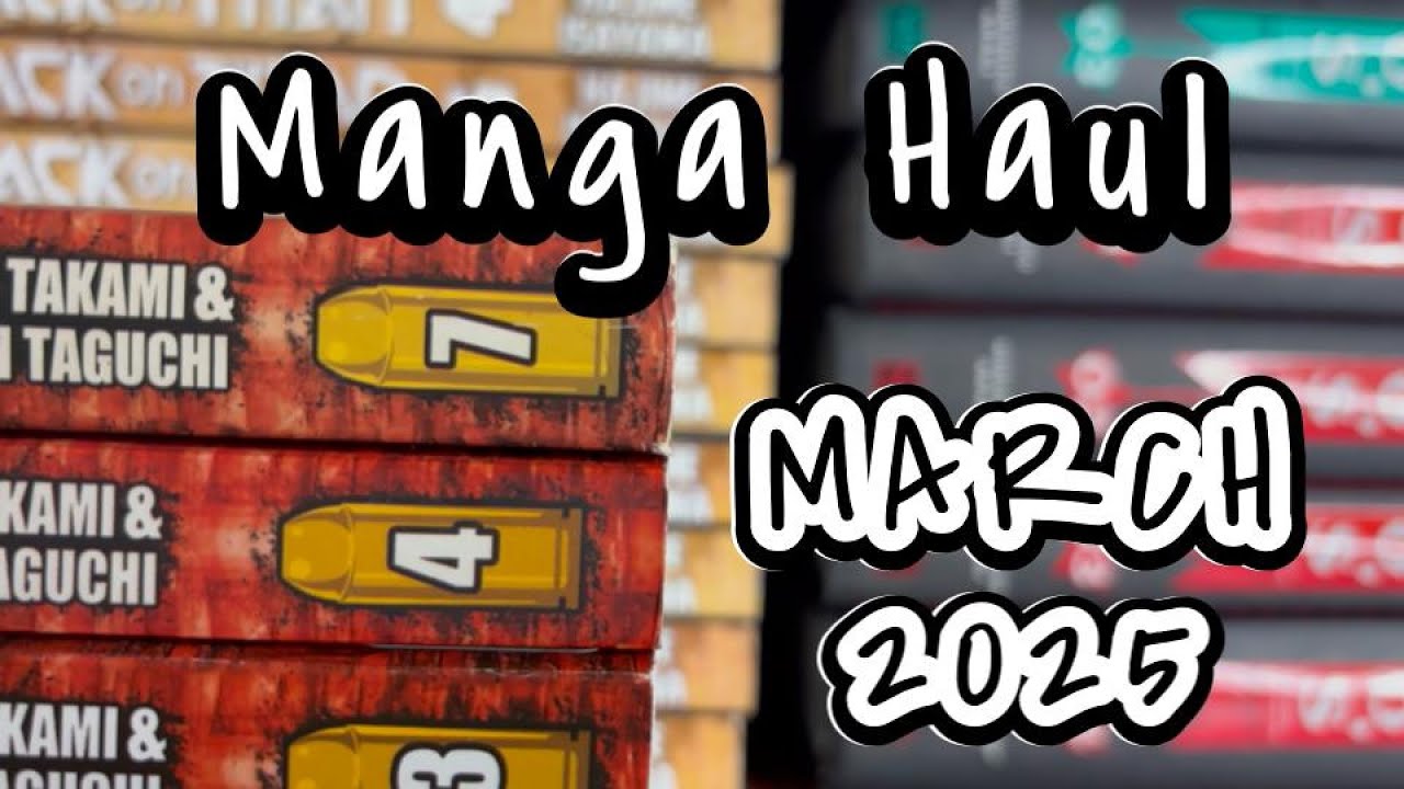 MASSIVE Amount of Manga (30+ Volumes)!! | Manga Haul (March 2025)