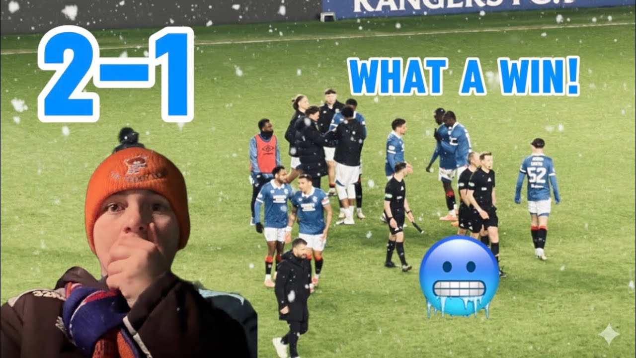 WHAT A WIN! RANGERS VS ST MIRREN 2-1!
