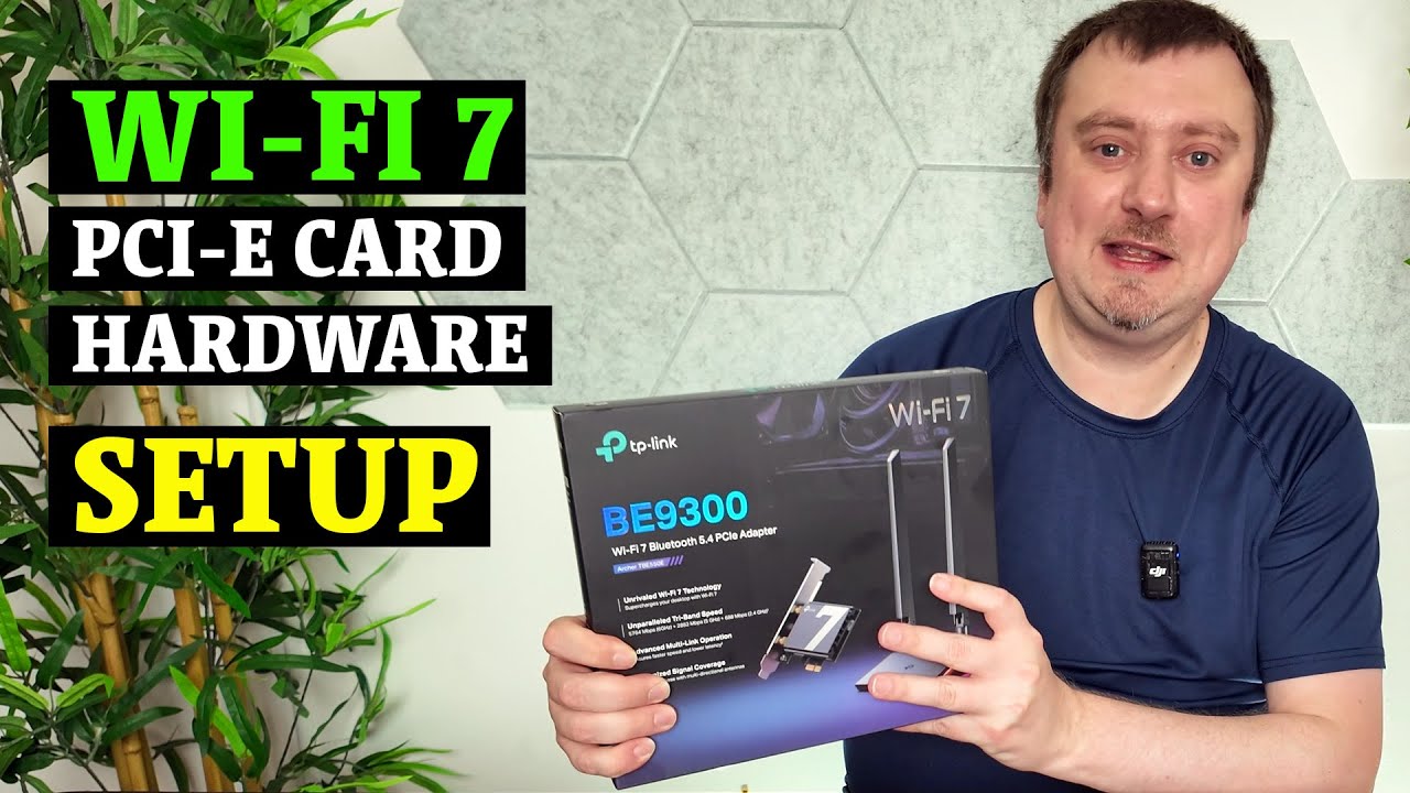 How to Install the TP‑Link Archer TBE550E Wi‑Fi 7 PCIe Card