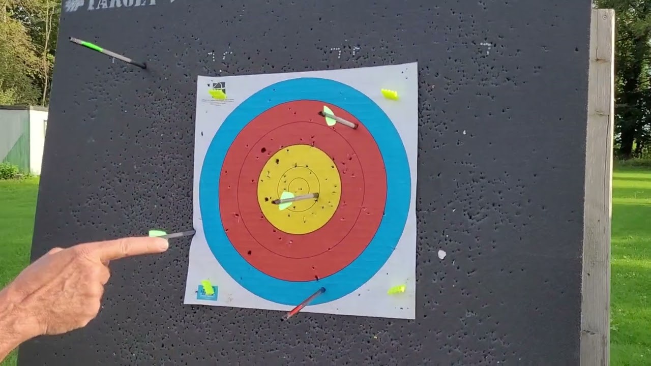 Whipshot tuning and shooting on 40m with the whipshot bow